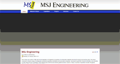 Desktop Screenshot of msjengineering.com