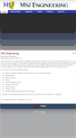 Mobile Screenshot of msjengineering.com